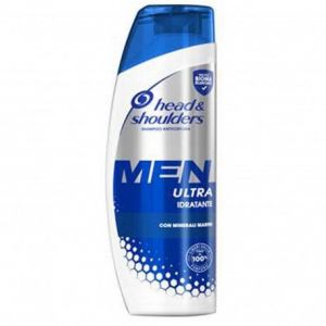 Head & Shoulders Shampoo Homme Antipelliculaire 2 en 1 Ultra Hydratant