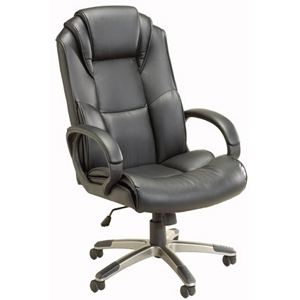 Fauteuil de direction Alcide assise et dossier rembourées