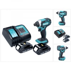 Makita Dtd 152 sy Clé à choc sans fil 18 v 165 Nm + 2x batterie 1,3 Ah + chargeur