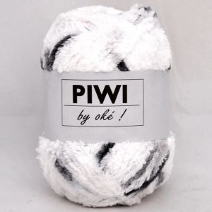 Fil &agrave; tricoter &agrave; tricoter PIWI - By Ok&eacute; ! 702 Gris - 702 Gris