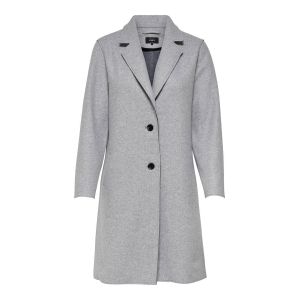 Image de Only Couleur Unie Manteau Women Grey