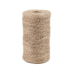 Image de La cordeline Ficelle vigne Jute Naturel Ø 1,4 mm - Armée fil acier ± 190 m