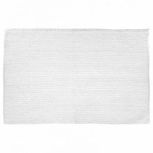 Atmosphera Tapis de bain "Chenille" 50 x 80 cm - Chenille Blanc