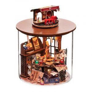 Dam Collection bouteilles de r&ecirc;ve, temps magique. Maquette 3d r&eacute;aliste.