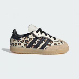 Adidas Samba Og El Leopard Beige/noir - B&eacute;b&eacute; -