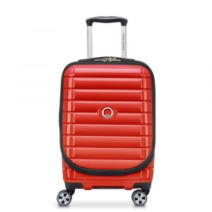 DELSEY PARIS - SHADOW 5.0 - Valise cabine rigide 55x35x25 cm - 36 L - S - Rouge intense