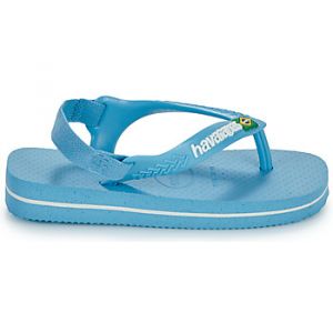 Havaianas Mixte bébé Baby Brasil Logo II Sandale, Blue, 21