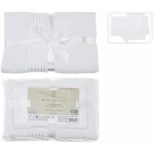 Towel set Essentials White (3 Pieces)