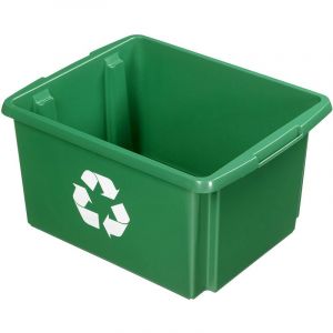 Sunware Boite de recyclage Nesta Box 32 Litres vert - Vert