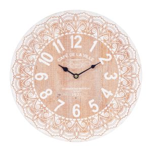 Signes Grimalt Mur Corloge Adorno Rustique mur mur marron 4x34x34cm 30269