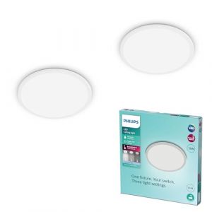 Philips Lighting 8719514327221 Plafonnier, Blanc, Standard
