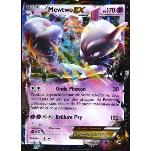 Image de Asmodée Mewtwo Ex - Carte Pokémon 61/162 Xy Impulsion Turbo