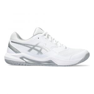 Asics Gel-Dedicate 8 Chaussures Toutes Surfaces Femmes - Blanc, Argent