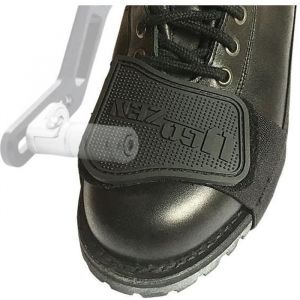 Protege Chaussure Moto, Accessoire Protection Selecteur de Vitesse pour Botte/Chaussure Moto ✯Marque FRANÇAISE UGOZEN✯ Homme/Femme, Equipement pour Motard.Taille Unique Ajustable Noir.