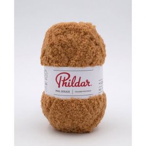 Fil à Tricoter Phil Douce de Phildar : Douceur Pelucheuse pour Créations Chaleureuses(...) - Miel Jaune