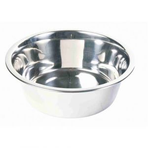 Écuelles en acier inox pour chien, ø 20 cm 1 8 Litre Animallparadise