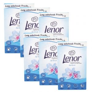 Pack de Lingettes Assouplissantes LENOR Bleu Fraîcheur d'Avril - 204 lavages Shop-Story