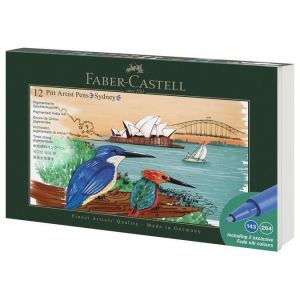 Faber-Castell Coffret Pitt Artist Pen Brush édition limitée “City”, Sydney, Set