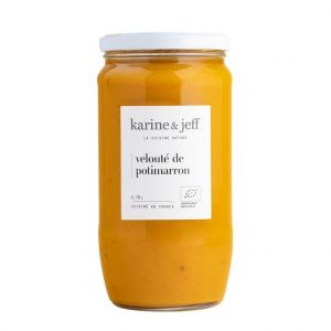 Karine & Jeff Velout&eacute; de potimarron bio - 780 ml