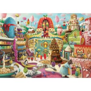 Ravensburger Puzzle 1000 pièces : La rue de la douceur
