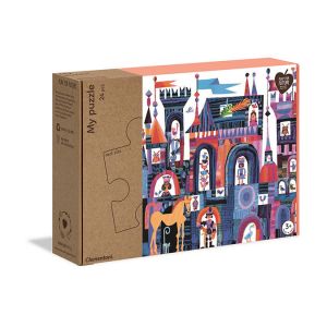 Clementoni My Château-Puzzle Enfant 24 pièces-matériaux 100% recyclés-fabriqué en Italie, 3 Ans et Plus, 16218, Multicolore