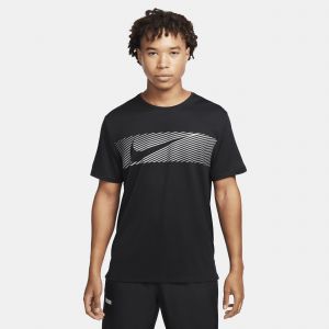 Image de Nike Flash T-Shirt - Black, Black - Taille XL