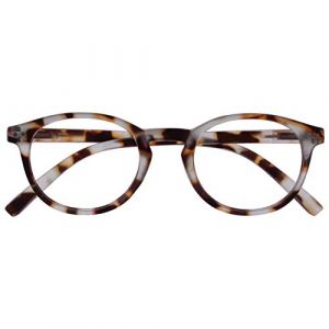 OPULIZE Zen Lunettes De Lecture Lumière Marron Écaille Petit Hommes Femmes Charnières Ressort R24-1T +3,50