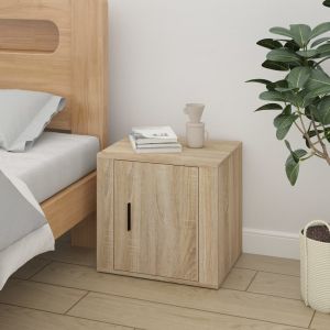 VidaXL Table de chevet Chêne sonoma 50x39x47 cm