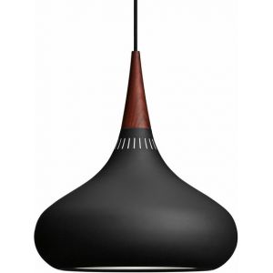 Image de Fritz hansen Suspension ORIENT P2-Suspension Métal & bois Ø34cm Noir