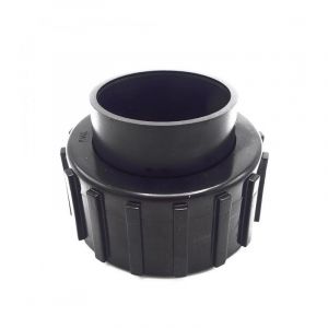 Ubbink Raccord à visser D.50 Noir + Joint Poolfilter 400-500-600