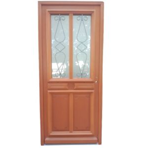 Porte d'entree Bois vitree, Baya, H,200xl,80 p, gauche Cotes Tableau