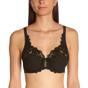 Image de Sans Complexe Soutien Gorge Armatures - Coton d'Arum Noir