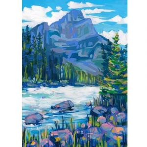 Puzzle 500 pièces : La Montagne du Cheval qui Coupait