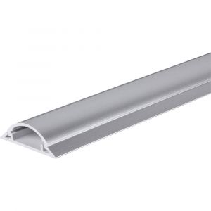 Image de Tru Components Protège-câbles PVC argent 1572569 Nombre de canaux: 1 Longueur 1000 mm 1 pc(s)