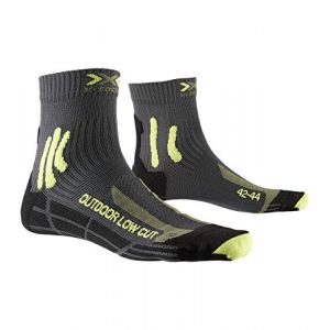 X-Socks Trek Outdoor Low EU 39-41 Anthracite / Lime