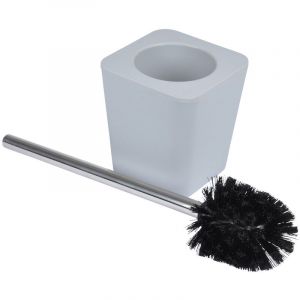 Image de Brosse WC Soft Touch "Vitamine" 39cm Gris Clair Prix