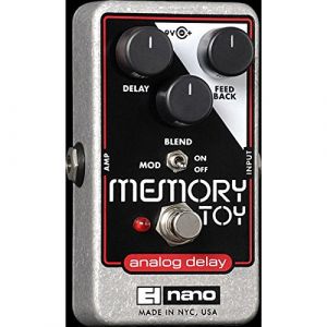 Electro-Harmonix Memory Toy Pédale pour Guitare électrique Argent