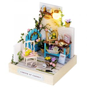 Dam Collection coin de bonheur, coin du jardin. Maquette 3d r&eacute;aliste.