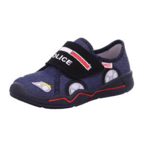 Image de Superfit Chausson Benny bleu (moyen) - Taille Mode bébé (6 - 24 mois)