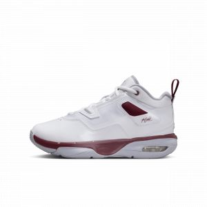 Jordan Stay Loyal 3 Junior - White/Wolf Grey/Team Red, White/Wolf Grey/Team Red - Taille 38