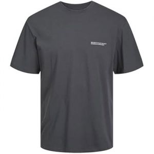 Jack & Jones T-shirt jorvesterbro back tee ss crew neck sn asphal