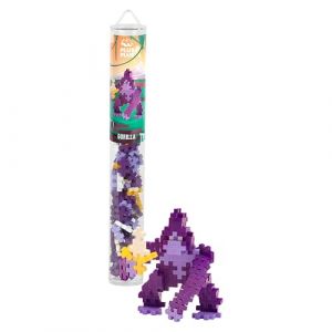 Plus Plus 100 Briques de Construction avec Tube de Rangement - Tube Gorille 100 Pi&egrave;ces - Jeu de Construction Enfant D&egrave;s 5 Ans - Jouet &Eacute;ducatif et Ludique pour Fille et Gar&ccedil;on