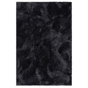 Benuta Tapis à poils longs anthracite 200x300