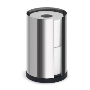 Image de Blomus Réserve papier WC Nexio inox poli 2 rouleaux