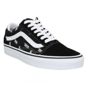 Vans Old Skool velours toile Femme-37 Black