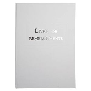 Exacompta Livre De Remerciement De 96 Pages En Blanc