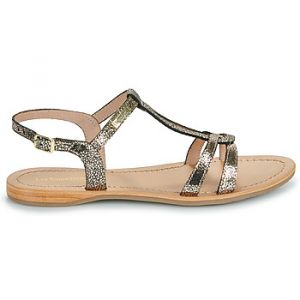 Les Trop&eacute;ziennes par M. Belarbi Sandales HACKLIO Dor&eacute; - Taille 36,37,38,39,40,41