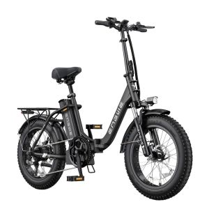 Vélo Électrique Engwe L20 2.0 - Moteur 750w Batterie 52v13ah Pneus De 20 Pouces Freins À Disque - Noir