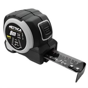Metrica Mètre ruban professionnel autobloquant Métrique SHAPE 8 mx 32 mm - 08038