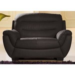 La Maison du Canapé Fauteuil en cuir CORAL - Cuir Supérieur - Beige